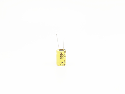 ตัวเก็บประจุอุณหภูมิสูง 2000 ชั่วโมง 33UF100V ESR ต่ำ ความคลาดเคลื่อน 20%