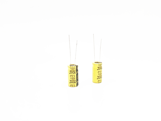 ตัวเก็บประจุความถี่สูง ISO9001 RoHS 5.6UF400V สำหรับไฟ LED
