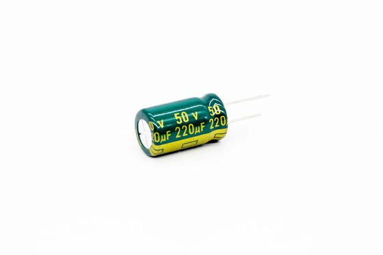 PHR 220UF 50V ตัวเก็บประจุแบบอิเล็กโทรไลต์ความถี่สูง ISO RoSH