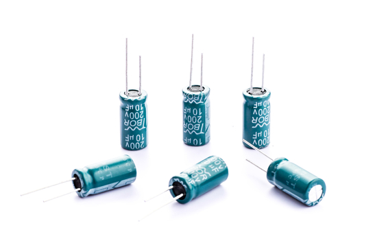 อลูมิเนียม 10UF200V 8x16mm Radial Electrolytic Capacitor สำหรับบัลลาสต์อิเล็กทรอนิกส์