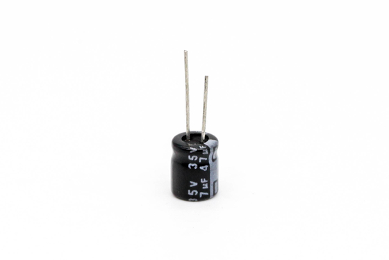 47uf35v ตัวเก็บประจุอลูมิเนียมอิเล็กโทรลีติค 6.3x7