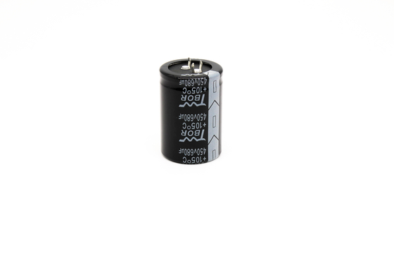 680uf450v Snap In ตัวเก็บประจุด้วยไฟฟ้า 35x50mm