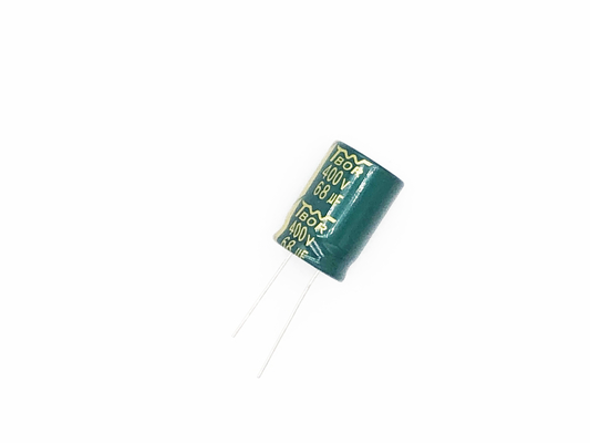 18X25 ตัวเก็บประจุ ESR ความถี่ต่ำความถี่สูง 68UF400V