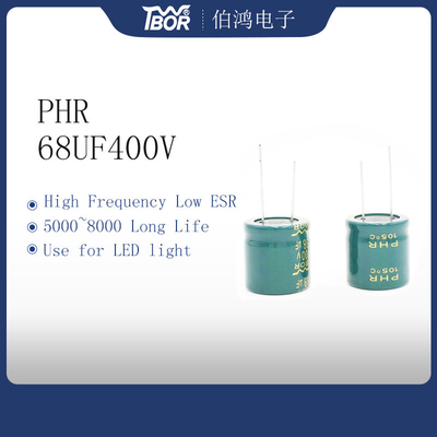 68UF400V Radial Type Capacitor ไฟ LED