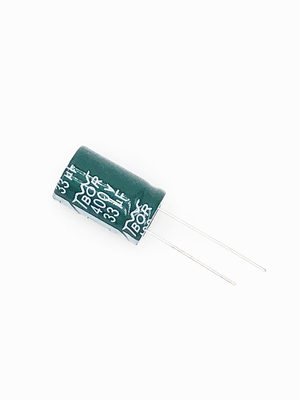 33UF400V Radial Electrolytic Capacitor 16x25 10000 Hours อายุการใช้งานยาวนานมาก