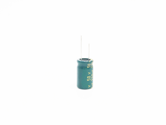 ตัวเก็บประจุไฟ LED 10X16 มม. 220UF50V ตัวเก็บประจุอลูมิเนียมอิเล็กโทรลีติค