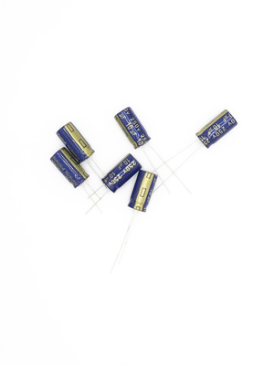 10UF 250V 8x16mm Radial Electrolytic Capacitors 20% Tolerance