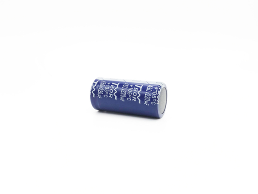220UF 450V ตัวเก็บประจุแบบอิเล็กโทรไลต์แรงดันสูง อายุการใช้งานยาวนาน 3000 ชั่วโมง