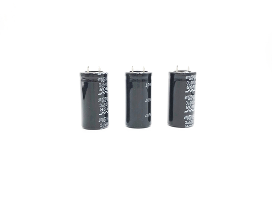 ตัวเก็บประจุอลูมิเนียมอิเล็กโทรลีติคอุณหภูมิกว้าง 220UF450V สำหรับ UPS
