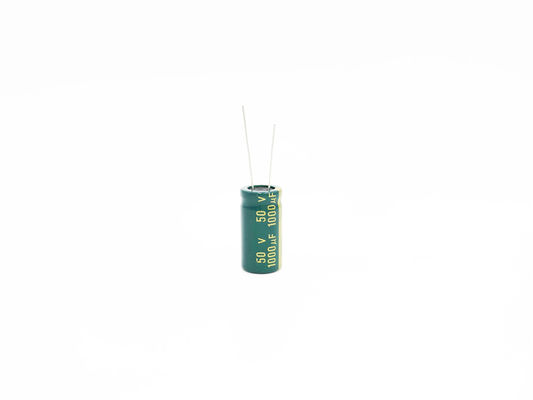 ตัวเก็บประจุไฟ LED 13X25 มม. ความถี่สูง 1,000 Uf 50 Volt Capacitor