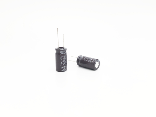 5.6UF400V ตัวเก็บประจุกระแสไฟระลอกสูง 8000 ชั่วโมงตัวเก็บประจุ CFL อายุการใช้งานยาวนาน