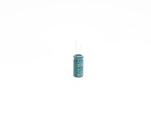 สีเขียว Radial Electrolytic Capacitor 8.2UF400V 10X20mm TW BOR