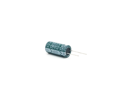 สีเขียว Radial Electrolytic Capacitor 8.2UF400V 10X20mm TW BOR