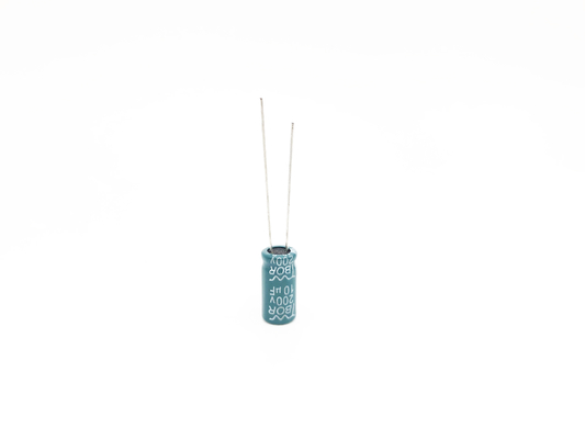 RoHS ตัวเก็บประจุแบบอิเล็กโทรไลต์ ESR ต่ำ 8X16MM 10UF 200V Capacitor