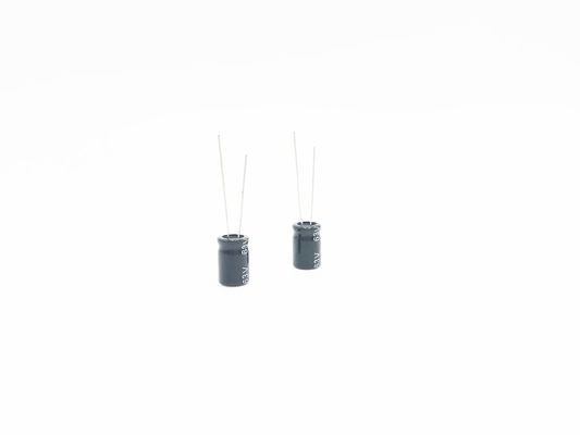 ISO14001 ตัวเก็บประจุขนาดเล็ก 47UF 63V 8X12MM Al Electrolytic Capacitor