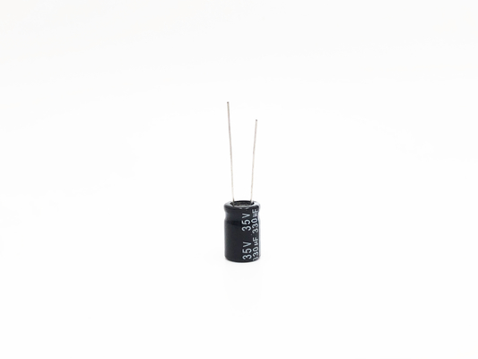ตัวเก็บประจุขนาดเล็ก TW BOR 330UF35V 10X15 มม. ตัวเก็บประจุแบบเรเดียลอิเล็กโทรไลต์