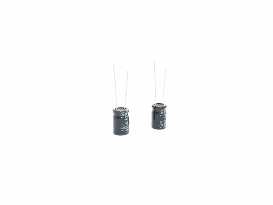 วงจรอุณหภูมิสูงตัวเก็บประจุขนาดเล็ก 1000UF16V 10X16mm