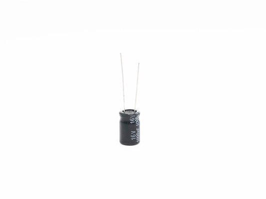 วงจรอุณหภูมิสูงตัวเก็บประจุขนาดเล็ก 1000UF16V 10X16mm