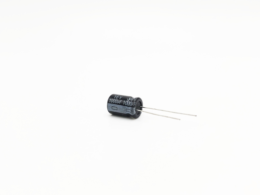 วงจรอุณหภูมิสูงตัวเก็บประจุขนาดเล็ก 1000UF16V 10X16mm
