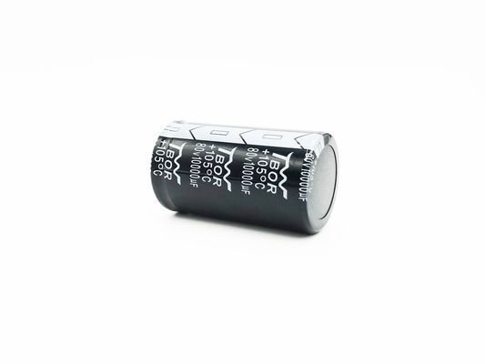 TW BOR 10000UF80V Snap In ตัวเก็บประจุอลูมิเนียมอิเล็กโทรลีติค 35X60mm