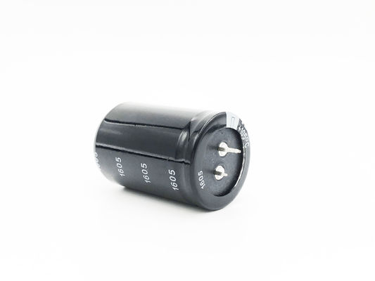 ISO9001 ตัวเก็บประจุอลูมิเนียมอิเล็กโทรลีติค 680UF450V ตัวเก็บประจุ UPS 35X50MM