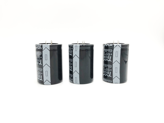 680UF450V ตัวเก็บประจุแบบ Snap In Capacitor 35X60MM UPS Capacitors