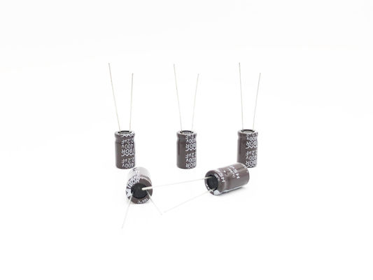 CFL อิเล็กทรอนิคส์บัลลาสต์อินเวอร์เตอร์ Capacitor 2.2UF 400V 10x13mm