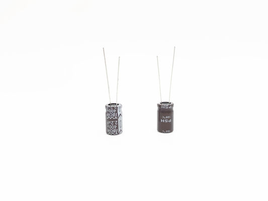 CFL อิเล็กทรอนิคส์บัลลาสต์อินเวอร์เตอร์ Capacitor 2.2UF 400V 10x13mm