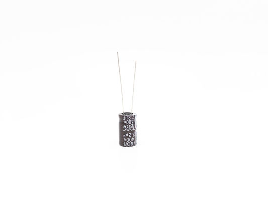 CFL อิเล็กทรอนิคส์บัลลาสต์อินเวอร์เตอร์ Capacitor 2.2UF 400V 10x13mm