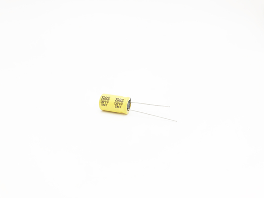 13X20MM 130C ตัวเก็บประจุแบบอิเล็กโทรไลต์อุณหภูมิสูง 330UF 50V
