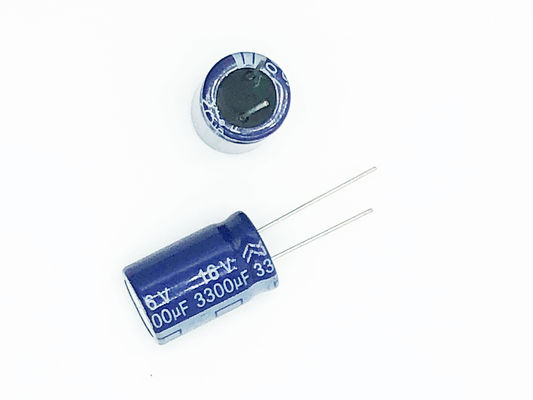 TW BOR ตัวเก็บประจุอลูมิเนียมอิเล็กโทรลีติค ESR ต่ำ ESR 3300uF 16V สำหรับการสลับพลังงาน