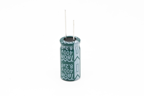 TW BOR 13x20mm 8.2 Uf 400v Capacitor 8000 Hours Load Life