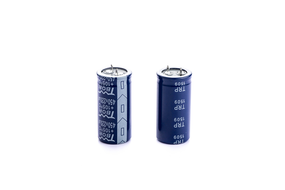 อลูมิเนียม 30x35mm 220uf 450v Capacitor Explosion Proof ISO9001