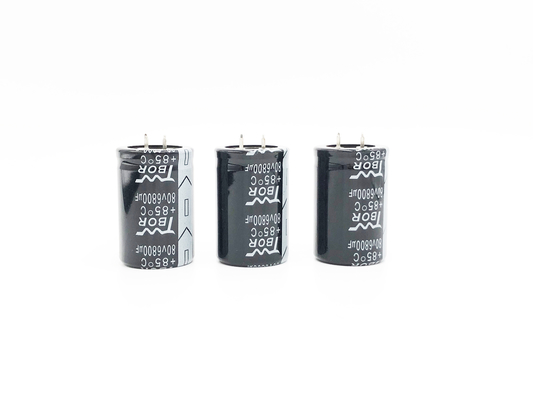 2000 ชั่วโมง Snap In UPS Capacitor 35x50mm 6800uf 80v Capacitor