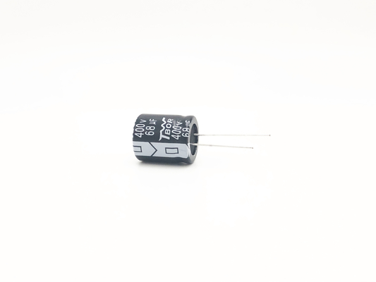 68UF400V Capacitor อุณหภูมิสูงกำลังไฟฟ้าโซลาร์เซลล์ 18x20mm